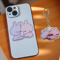 iPhone & Samsung Case + Keyring